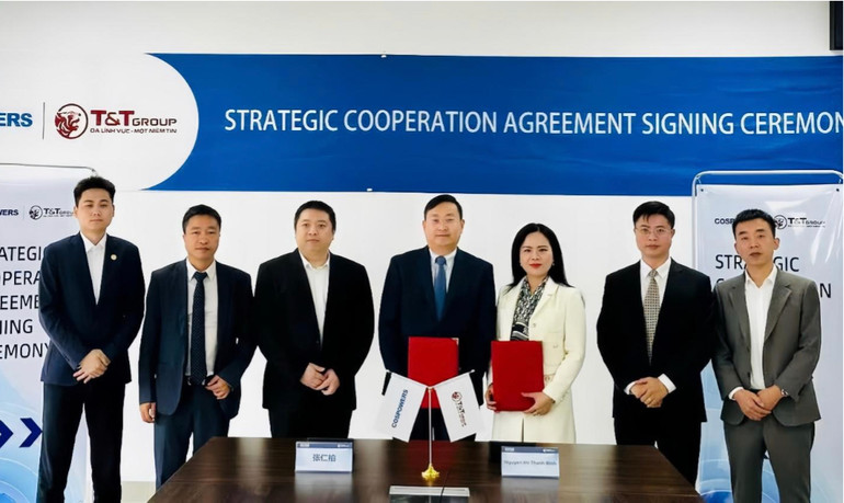 T&T Group và Cospowers hợp tác với mục tiêu quan trọng là đầu tư xây dựng nhà máy sản xuất pin lưu trữ năng lượng tại Việt Nam. (Ảnh: T&T Group)