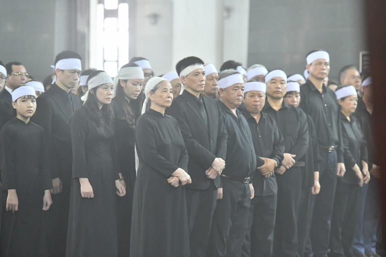 [Ảnh] Lễ truy điệu Tổng Bí thư Nguyễn Phú Trọng tại Nhà tang lễ Quốc gia ảnh 4