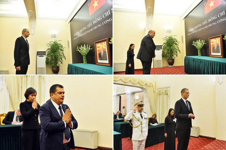 Toàn cảnh Lễ viếng Tổng Bí thư Nguyễn Phú Trọng: Trang nghiêm và xúc động ảnh 183