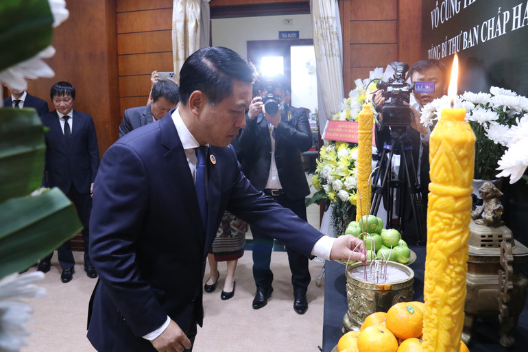 Toàn cảnh Lễ viếng Tổng Bí thư Nguyễn Phú Trọng: Trang nghiêm và xúc động ảnh 99