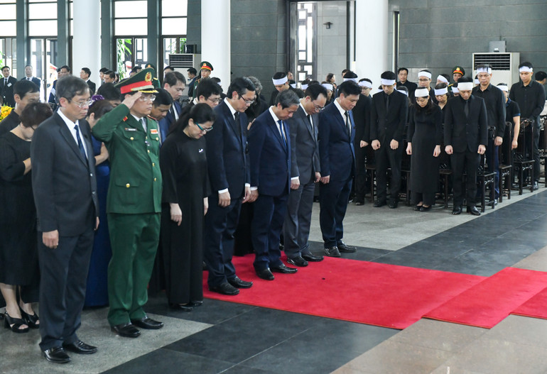 Toàn cảnh Lễ viếng Tổng Bí thư Nguyễn Phú Trọng: Trang nghiêm và xúc động ảnh 212