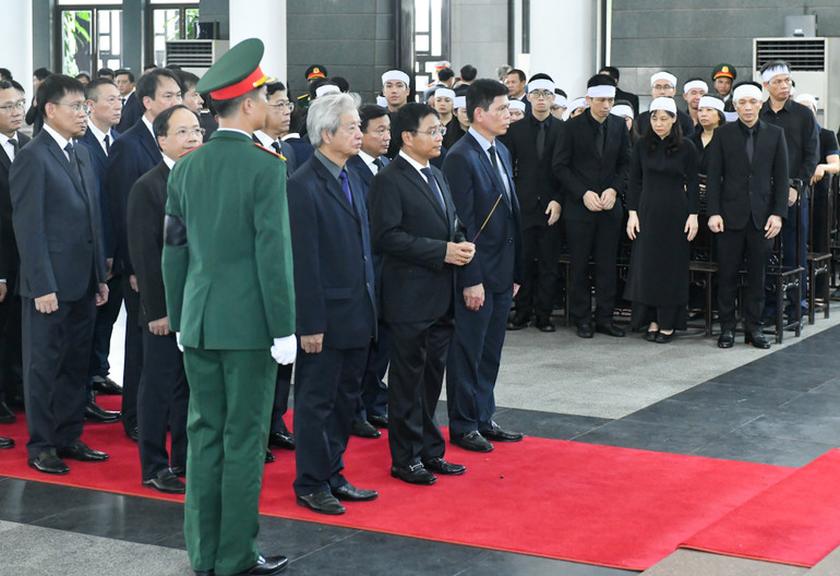 Toàn cảnh Lễ viếng Tổng Bí thư Nguyễn Phú Trọng: Trang nghiêm và xúc động ảnh 215