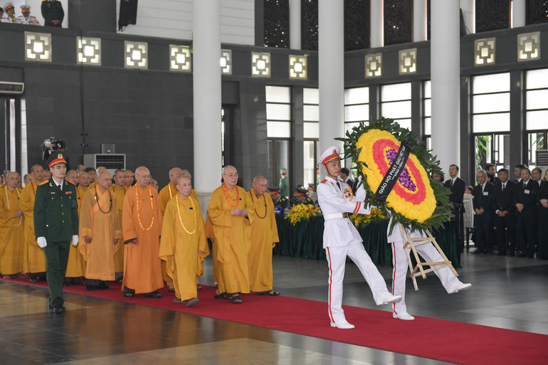 Toàn cảnh Lễ viếng Tổng Bí thư Nguyễn Phú Trọng: Trang nghiêm và xúc động ảnh 289
