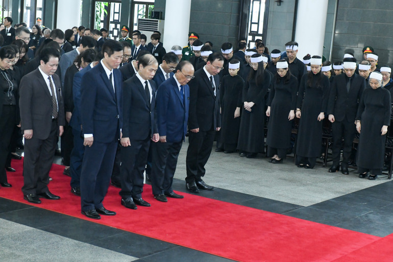 Toàn cảnh Lễ viếng Tổng Bí thư Nguyễn Phú Trọng: Trang nghiêm và xúc động ảnh 143