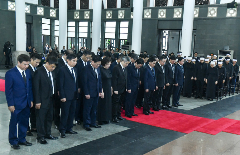 Toàn cảnh Lễ viếng Tổng Bí thư Nguyễn Phú Trọng: Trang nghiêm và xúc động ảnh 133