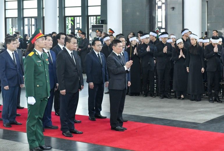 Toàn cảnh Lễ viếng Tổng Bí thư Nguyễn Phú Trọng: Trang nghiêm và xúc động ảnh 218