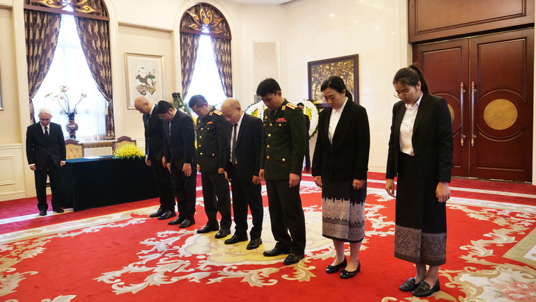 Toàn cảnh Lễ viếng Tổng Bí thư Nguyễn Phú Trọng: Trang nghiêm và xúc động ảnh 261