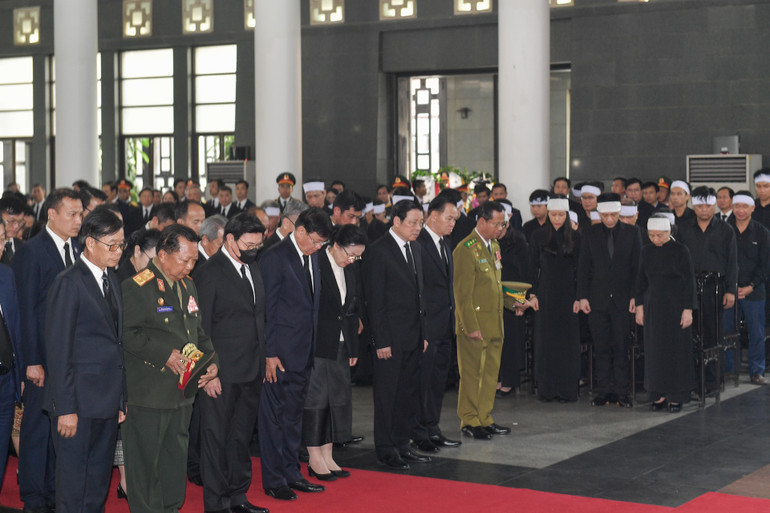 Toàn cảnh Lễ viếng Tổng Bí thư Nguyễn Phú Trọng: Trang nghiêm và xúc động ảnh 341
