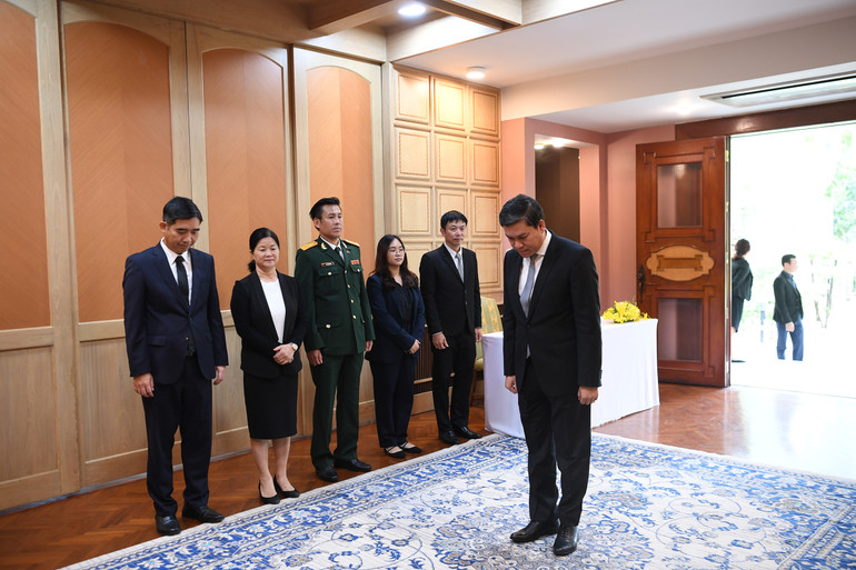 Toàn cảnh Lễ viếng Tổng Bí thư Nguyễn Phú Trọng: Trang nghiêm và xúc động ảnh 191