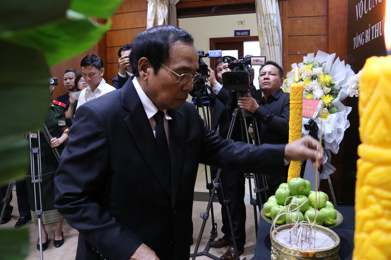 Toàn cảnh Lễ viếng Tổng Bí thư Nguyễn Phú Trọng: Trang nghiêm và xúc động ảnh 174