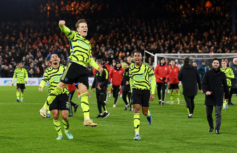 Pháo thủ là đội bóng ít có sự thay đổi trong đội hình xuất phát nhất tại Premier League. (Ảnh: Getty) Pháo thủ là đội bóng ít có sự thay đổi trong đội hình xuất phát nhất tại Premier League. (Ảnh: Getty)