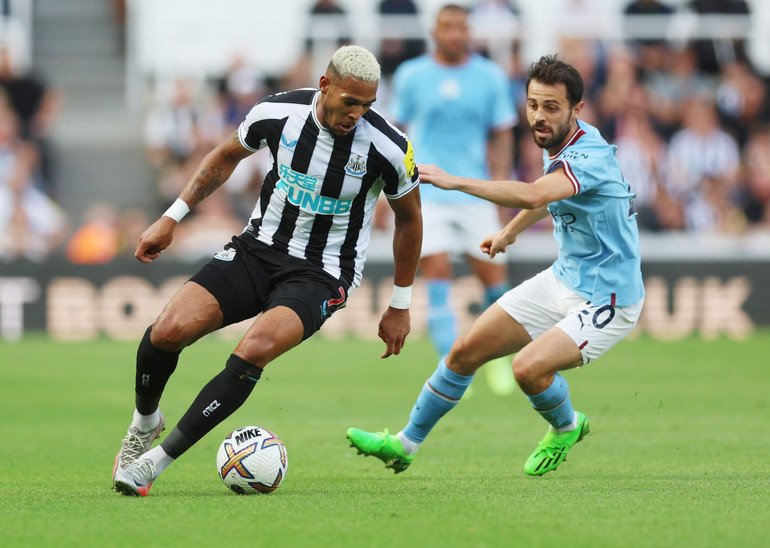 Joelinton là cái tên mới nhất gia nhập danh sách chấn thương. (Ảnh: ESPN)