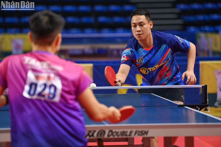 Lê Tiến Đạt có tinh thần chiến đấu quyết liệt.