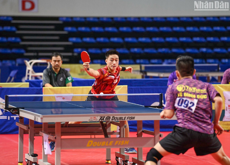 Nguyễn Anh Tú là tay vợt mạnh nhất của Hà Nội đến thời điểm này.