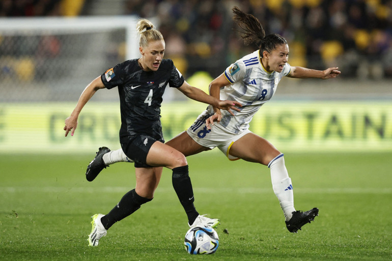 New Zealand không thể tận dụng lợi thế sân nhà từ sớm và bị dẫn trước. (Ảnh: Reuters)