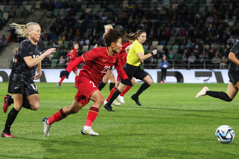 Các tình huống phản công của đội tuyển nữ Việt Nam bị hóa giải.