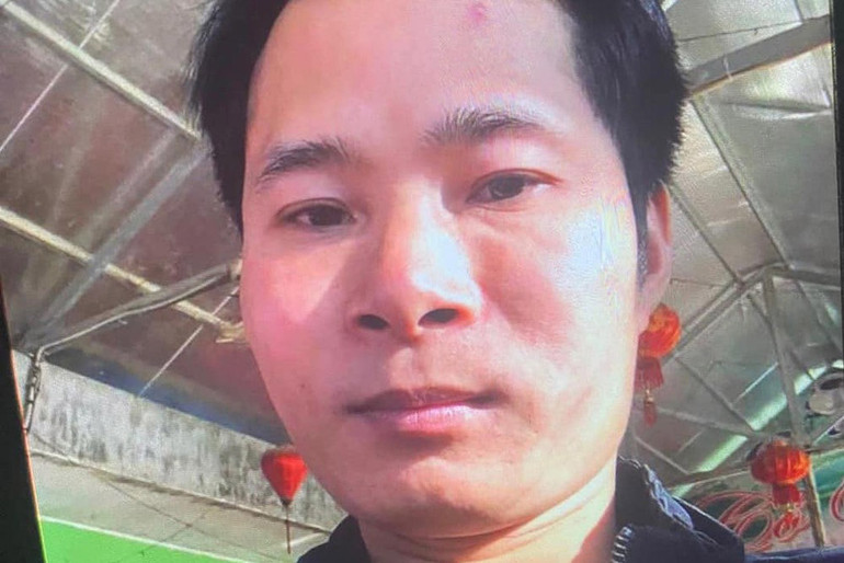 Đối tượng Ngô Văn Tiếp trước thời điểm xảy ra vụ việc. (Ảnh: Công an cung cấp)