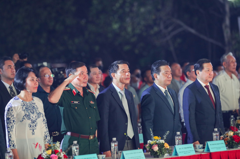 Các đại biểu tham dự Lễ xuất quân. Các đại biểu tham dự Lễ xuất quân.