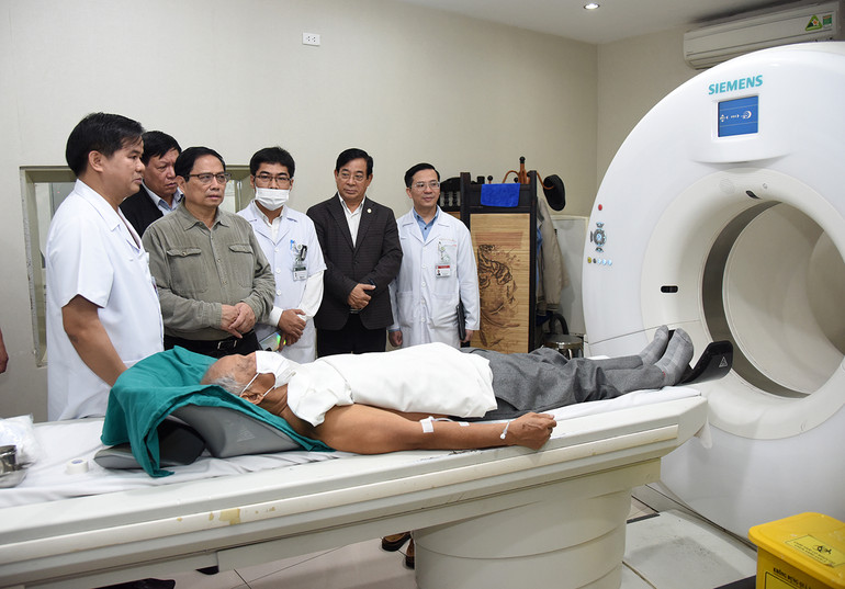 Hệ thống chụp cắt lớp vi tính 256 dãy SOMATOM Definition Flash của Siemens rất hiện đại của Bệnh viện đã hoạt động trở lại.