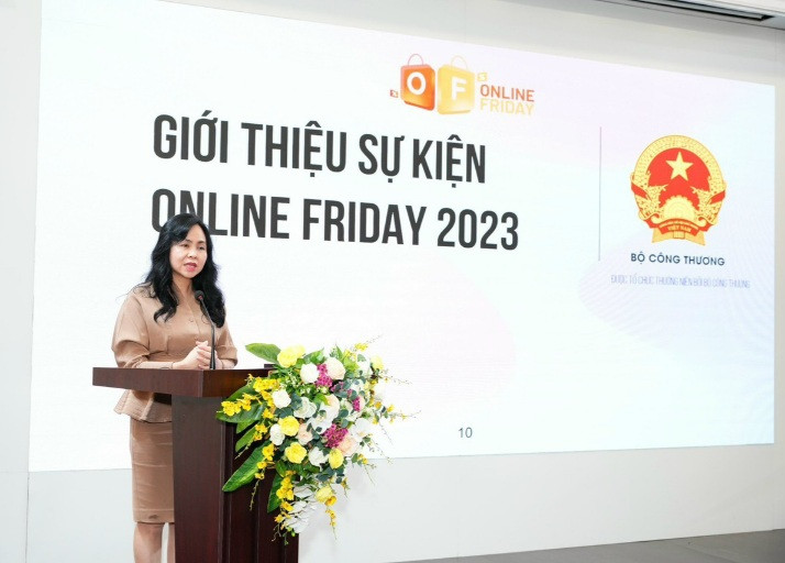 Cục trưởng Lê Hoàng Oanh phát biểu tại buổi họp báo.