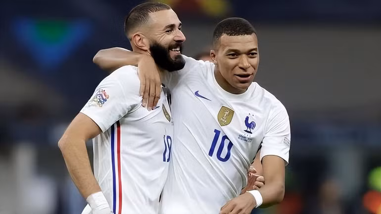 Tháng 10/2021, trong màu áo đội tuyển quốc gia Pháp, Karim Benzema ghi bàn thắng ở phút 80 để ấn định chiến thắng 2-1 trước đội tuyển Tây Ban Nha. Qua đó, Pháp cũng lần đầu tiên giành chức vô địch UEFA Nations League. Tháng 10/2021, trong màu áo đội tuyển quốc gia Pháp, Karim Benzema ghi bàn thắng ở phút 80 để ấn định chiến thắng 2-1 trước đội tuyển Tây Ban Nha. Qua đó, Pháp cũng lần đầu tiên giành chức vô địch UEFA Nations League.