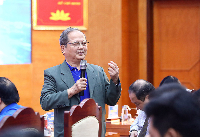 Đồng chí Hà Quang Dự, nguyên: Ủy viên Trung ương Đảng, Bộ trưởng, Chủ nhiệm Ủy ban Thể dục thể thao, Chủ tịch Hội Liên hiệp Thanh niên Việt Nam khóa II chia sẻ ký ức về những năm tháng gắn bó với phong trào Hội.