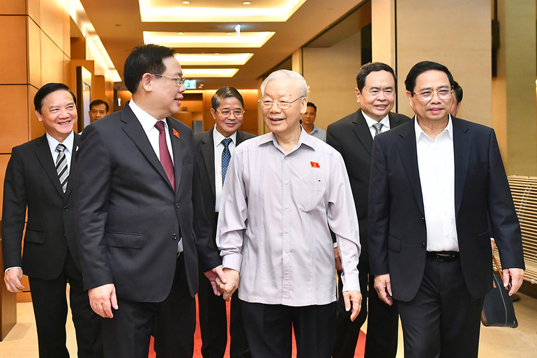 [Ảnh] Quốc hội hoàn thành phiên chất vấn và trả lời chất vấn ảnh 1