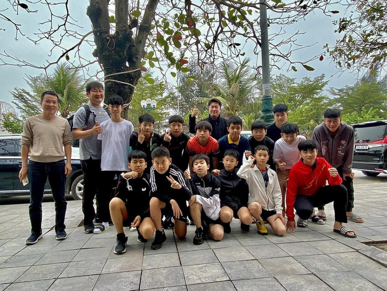 Đoàn bóng bàn trẻ Hàn Quốc cũng đã thăm một số điểm du lịch tại Hà Nội và Thanh Hóa.