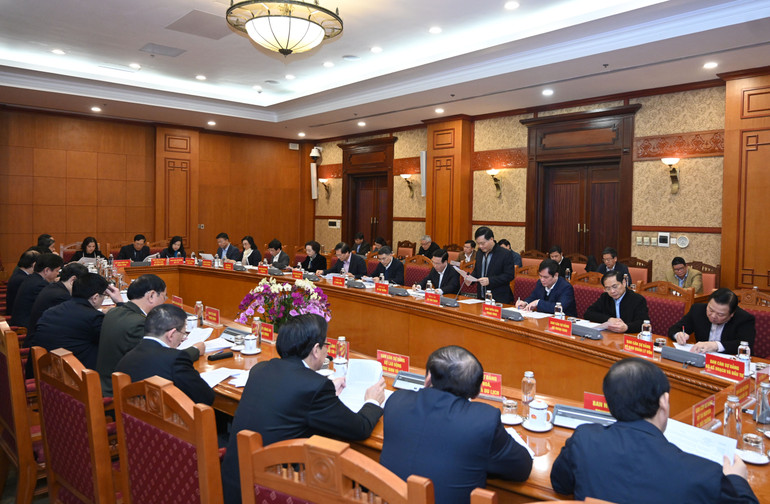 Quang cảnh hội nghị. (Ảnh: Duy Linh) Quang cảnh hội nghị. (Ảnh: Duy Linh)