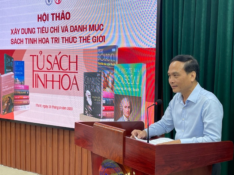 Phó Chủ tịch Liên hiệp các Hội Khoa học và Kỹ thuật Việt Nam phát biểu. Phó Chủ tịch Liên hiệp các Hội Khoa học và Kỹ thuật Việt Nam phát biểu.