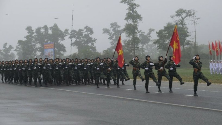 Khối sĩ quan Binh chủng Tăng-Thiết giáp.