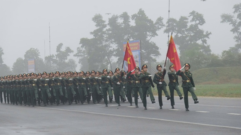 Khối sĩ quan Cảnh sát biển.