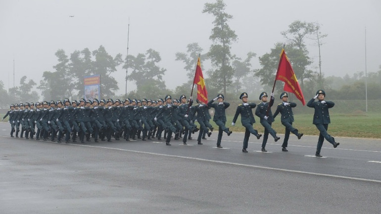Khối sĩ quan Quân chủng Phòng không-Không quân.
