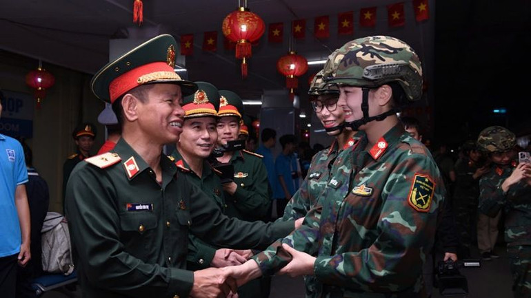 Thiếu tướng Nguyễn Văn Trị, Chính ủy Binh chủng Thông tin liên lạc động viên quân nhân Khối Nữ sĩ quan thông tin