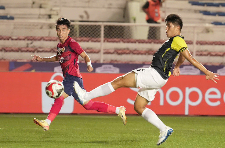 Câu lạc bộ Công an Hà Nội chiếm lợi thế. (Ảnh: CAHN)