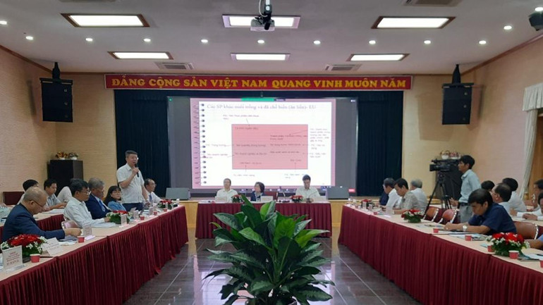 Quang cảnh Diễn đàn Ổn định chất lượng và bảo đảm tiêu chuẩn nông sản của các hợp tác xã nông nghiệp.