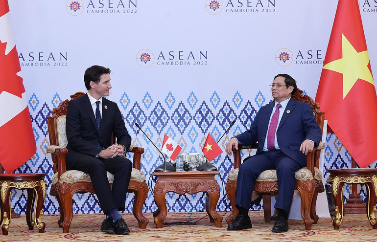 Quang cảnh buổi tiếp. (Ảnh: TTXVN)