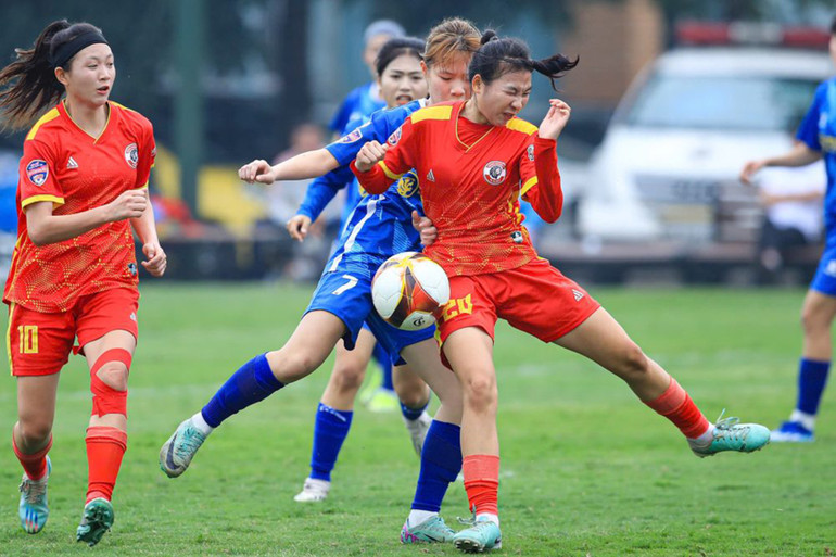 Thái Nguyên T&T và Zantino Vĩnh Phúc có trận đấu đầy kịch tính.