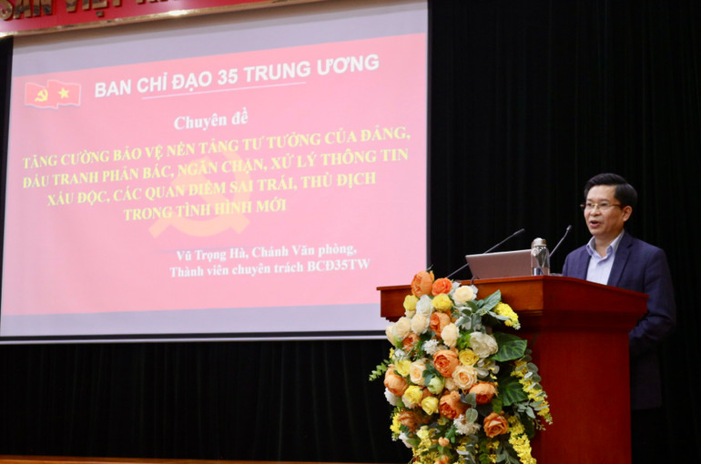 TS Vũ Trọng Hà thông tin chuyên đề 2.