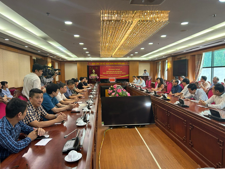 Ban Nội chính Trung ương phát động mỗi người ủng hộ ít nhất 1 ngày lương.