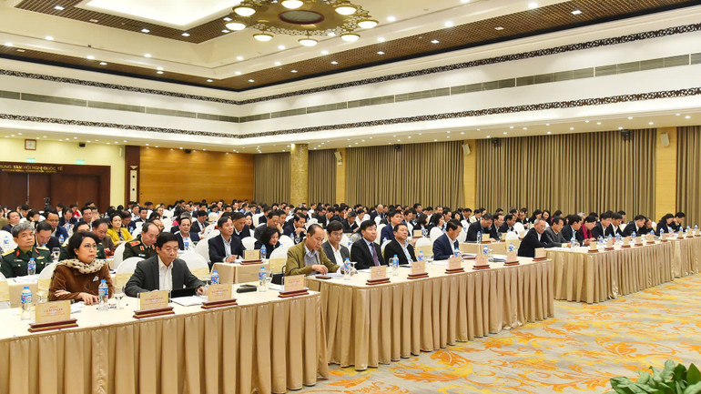 Các đại biểu dự hội nghị. (Ảnh: Thủy Nguyên) Các đại biểu dự hội nghị. (Ảnh: Thủy Nguyên)