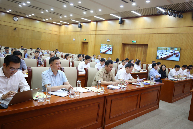 Các đại biểu dự hội nghị.