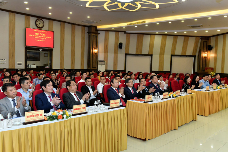 Đại diện lãnh đạo các Ban đảng Trung ương dự hội nghị.