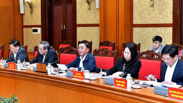 Hội nghị thống nhất nhiều nội dung quan trọng. (Ảnh: Đăng Khoa) Hội nghị thống nhất nhiều nội dung quan trọng. (Ảnh: Đăng Khoa)