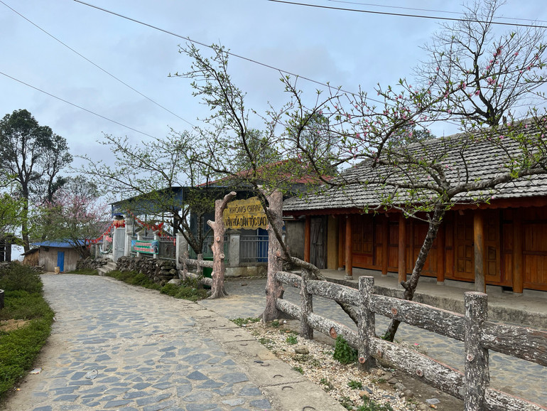 Không gian văn hóa dân tộc Dao ở Sì Thâu Chải.