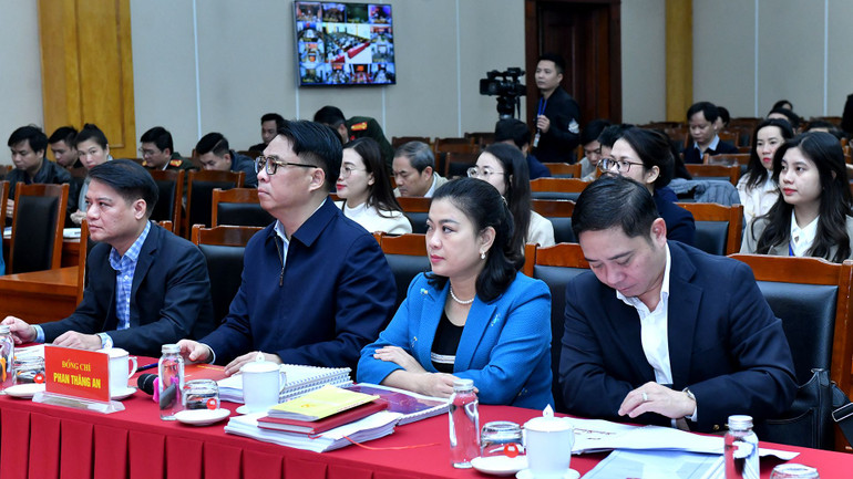 Các đại biểu dự hội nghị. (Ảnh: ĐĂNG KHOA)