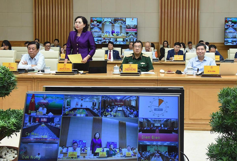 Hình ảnh Hội nghị Thủ tướng với doanh nghiệp ảnh 10