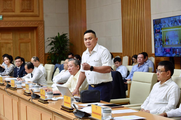 Hình ảnh Hội nghị Thủ tướng với doanh nghiệp ảnh 5