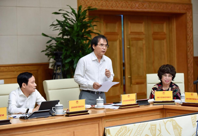 Hình ảnh Hội nghị Thủ tướng với doanh nghiệp ảnh 6