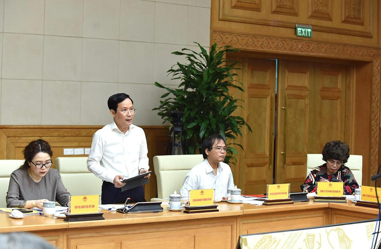 Hình ảnh Hội nghị Thủ tướng với doanh nghiệp ảnh 7